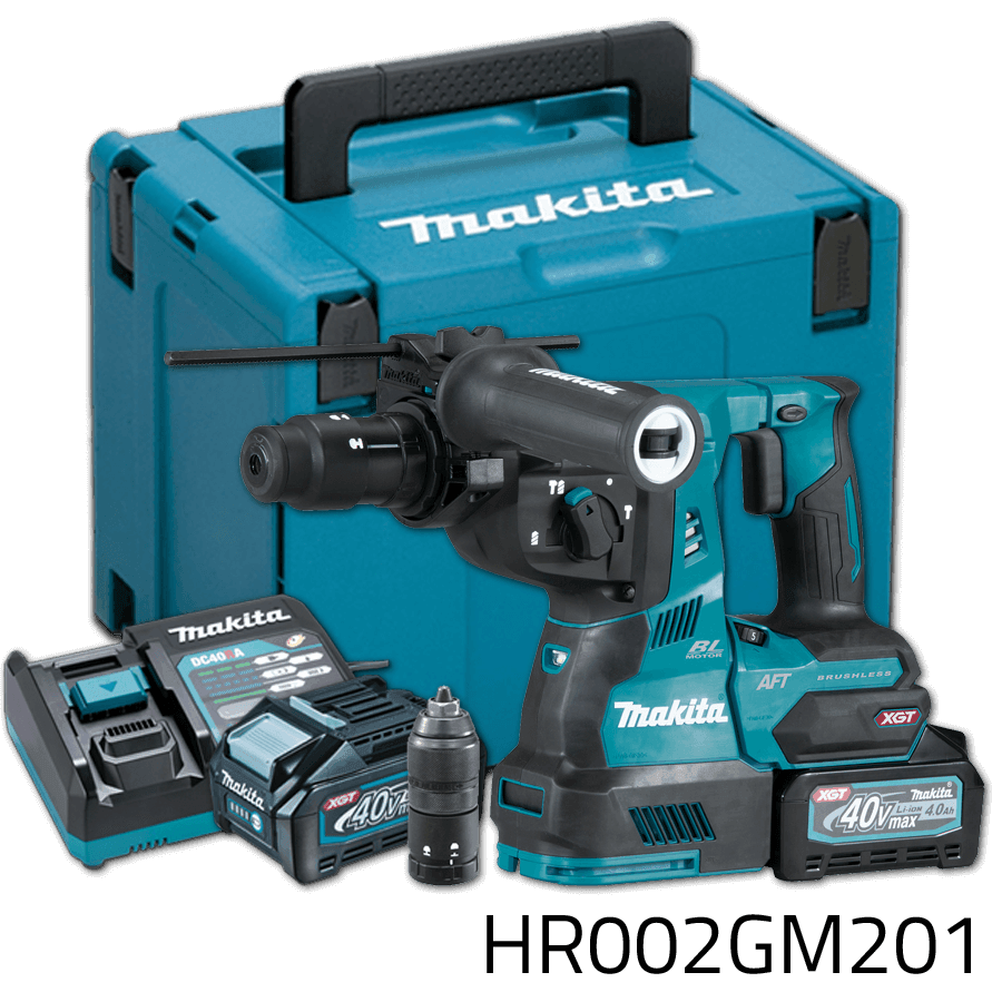 Makita HR002GM201 40V Cordless SDS-plus Rotary Hammer (XGT-Series) | Makita by KHM Megatools Corp. Makita HR002GM201 40V Cordless SDS-plus Rotary Hammer (XGT-Series) | Makita by KHM Megatools Corp.